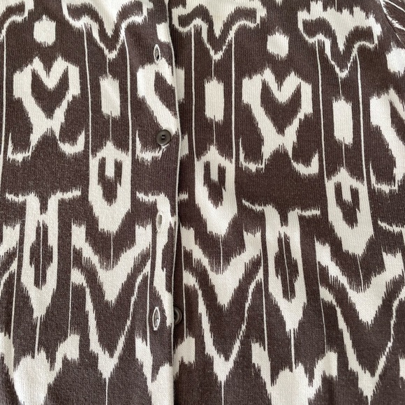 Offering as bundle; 3 buttoned tops 1 hoodie; soft lightweight fun designs - Picture 6 of 13